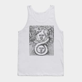 Alchemy - Alze Philosopher Stone Medieval Woodcut Tank Top